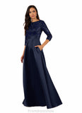Madelynn A-Line Sequins Floor-Length Dress STKP0022680