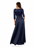 Madelynn A-Line Sequins Floor-Length Dress STKP0022680