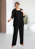 Natalie Cover Up Lace Jumpsuit/Pantsuit black STKP0022692