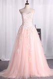 2024 Quinceanera Dresses Ball Gown Sweetheart With Applique P3LH42H3