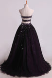2024 Quinceanera Dresses Ball Gown Sweetheart Floor Length With Beading P3XA2K44