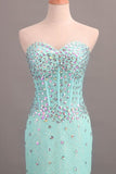 2024 Sweetheart Sheath/Column Prom Dress Lace P81NP7Z2