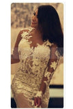 2024 New Arrival Scoop Wedding Dresses Mermaid Long Sleeves With PNP92CE1