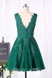 2024 New Arrival Homecoming Dresses With Sash A Line Scoop Tulle P66M7PCT