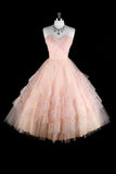 2024 Lovely Sweetheart Homecoming Dresses A Line Tulle P7PPCB6Q